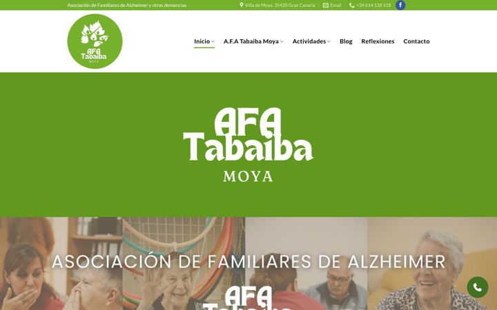 Screenshot of afatabaibamoya.com