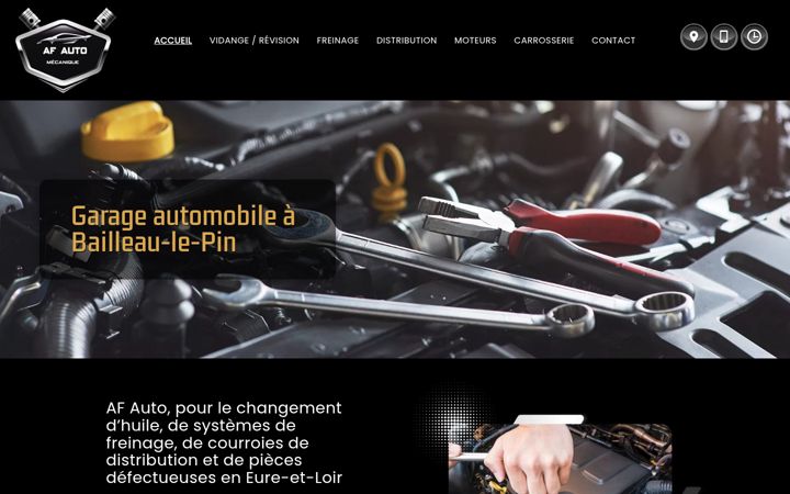 Screenshot of afautomobile.fr