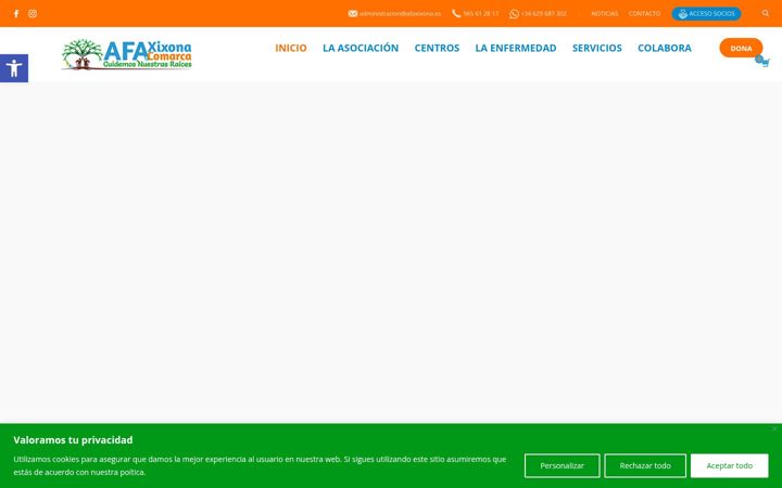 Ekrano kopija afaxixona.es