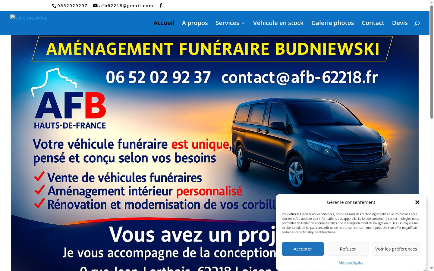 Screenshot tal-banner tal-kunsens muri qabel kwalunkwe interazzjoni