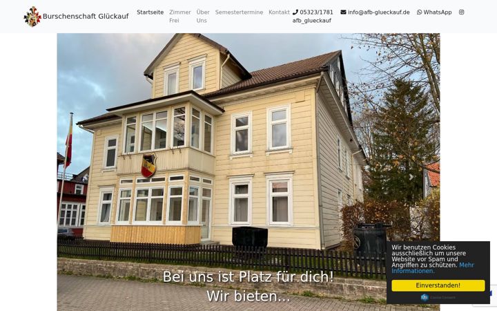 Screenshot of afb-glueckauf.de