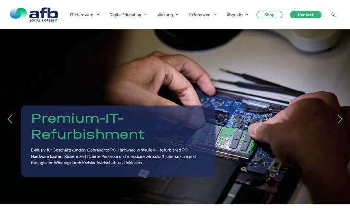 Screenshot of afb-group.eu