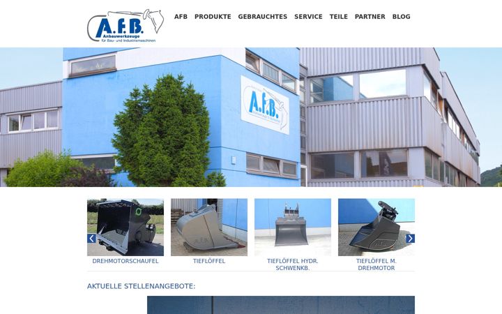 Screenshot of afb-kulmbach.de