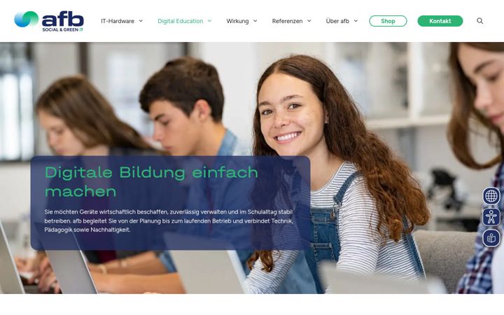 Screenshot of afb-schule.de