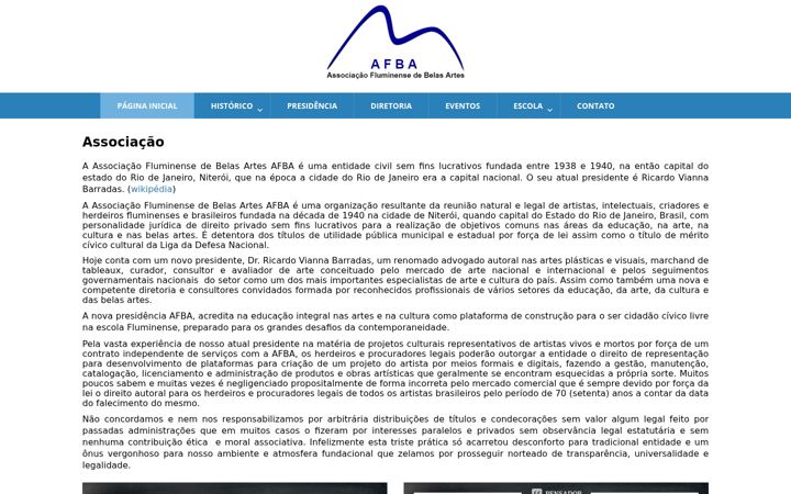 Screenshot von afbabrasil.org