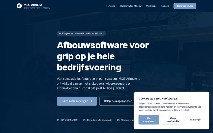 Screenshot of afbouwsoftware.nl