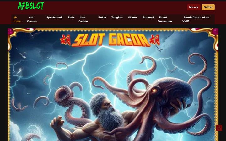 Screenshot of afbslotgaming.com