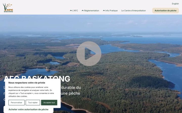 Snímek obrazovky afcbaskatong.com