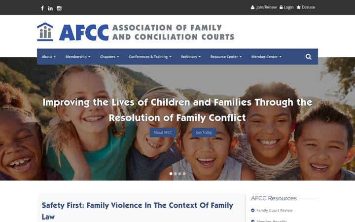 Screenshot of afccnet.org