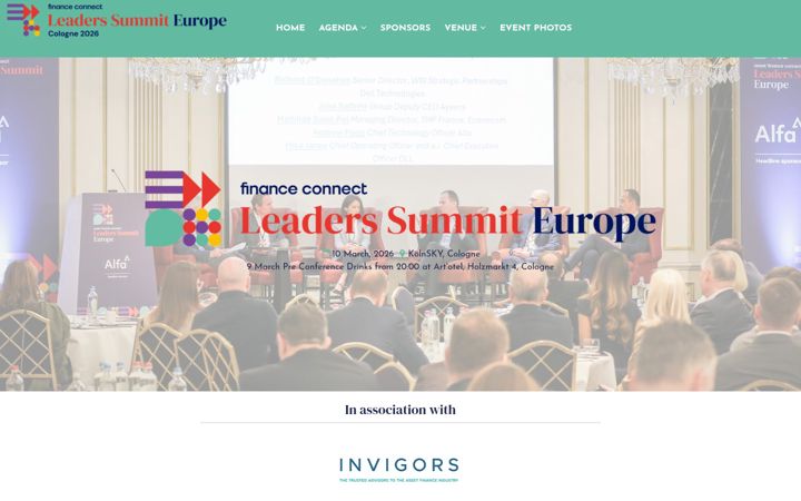 Screenshot of afcleadersummit.com