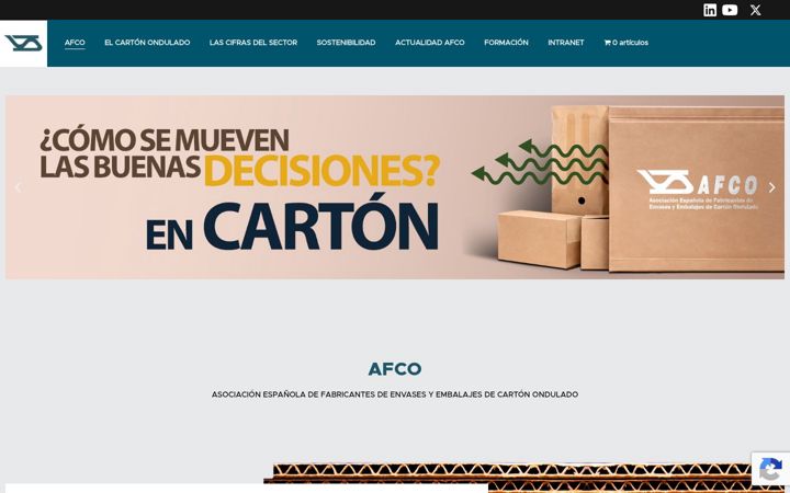 Screenshot of afco.es