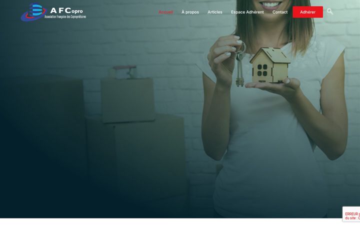 Screenshot of afcopro.com