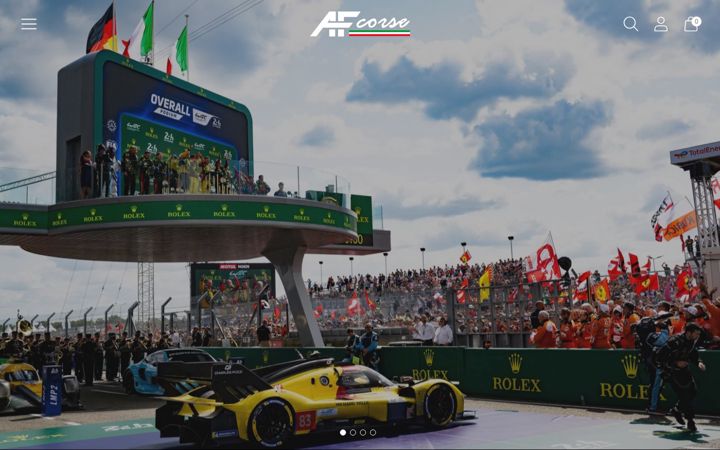 Screenshot of afcorseusa.com