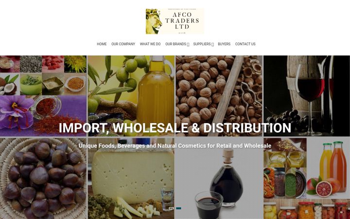 Screenshot of afcotraders.uk