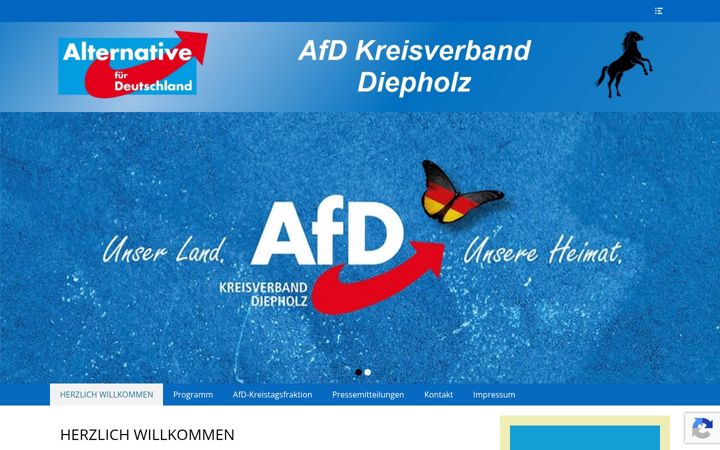Screenshot of afd-diepholz.de