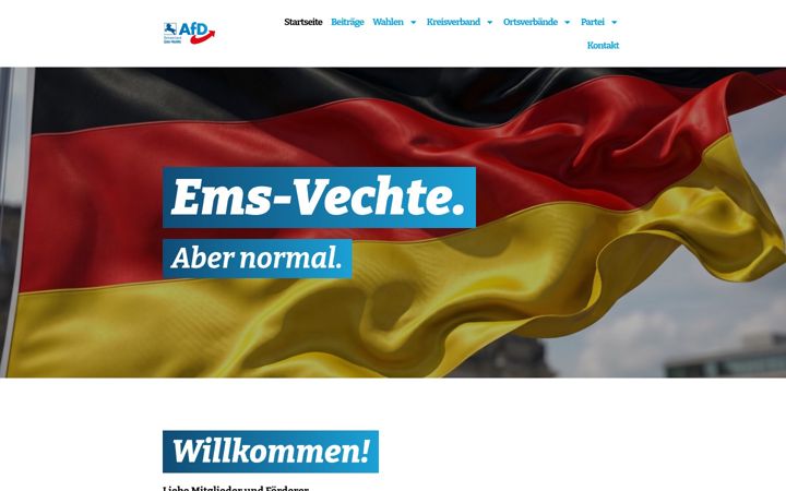 Ekrānuzņēmums no afd-ems-vechte.de