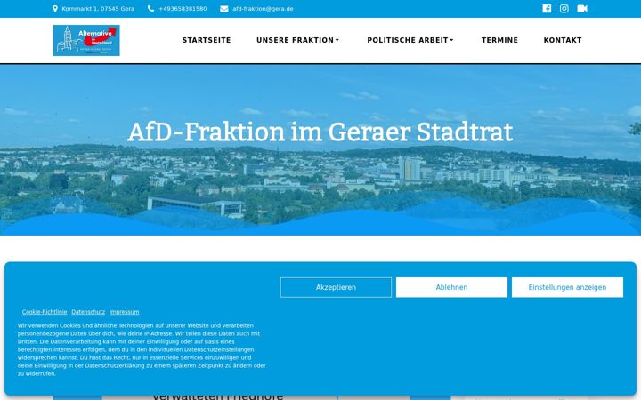 Screenshot of afd-fraktion-gera.de