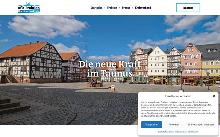 Screenshot of afd-fraktion-htk.de