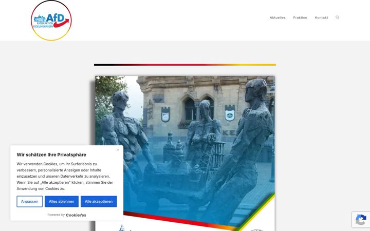 Screenshot of afd-fraktion-re.de