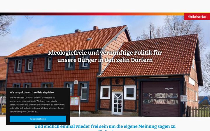 Snimka zaslona za afd-fraktion-wendeburg.de