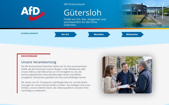 Snimka zaslona za afd-gt.net