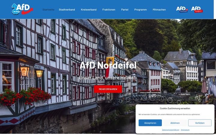 Snímek obrazovky afd-monschau.de