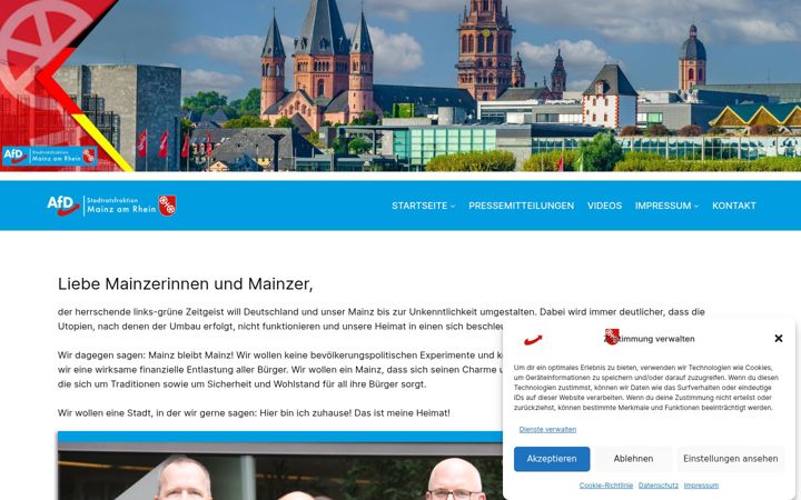 Snímek obrazovky afd-stadtrat-mainz.de