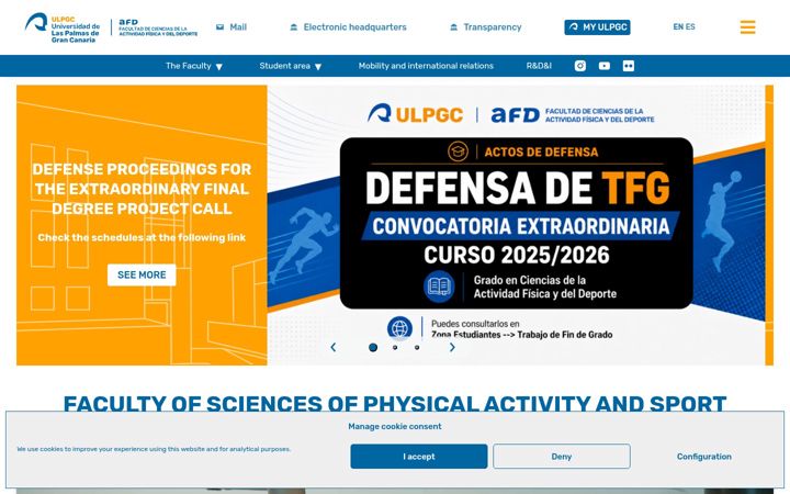 Screenshot of afd.ulpgc.es