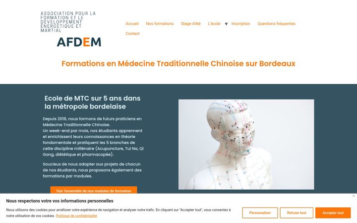 Screenshot of afdem-bordeaux.fr