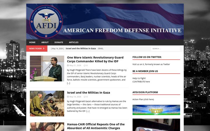 Screenshot of afdi.us