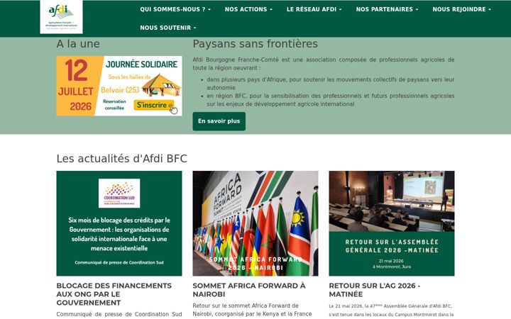 Screenshot of afdibfc.org