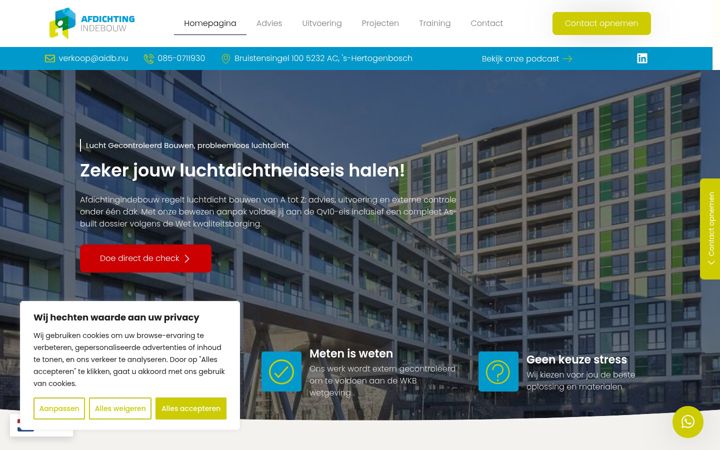 Screenshot di afdichtingindebouw.nl