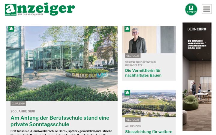 Screenshot of afdn.ch