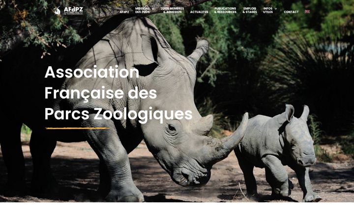 Screenshot of afdpz.org