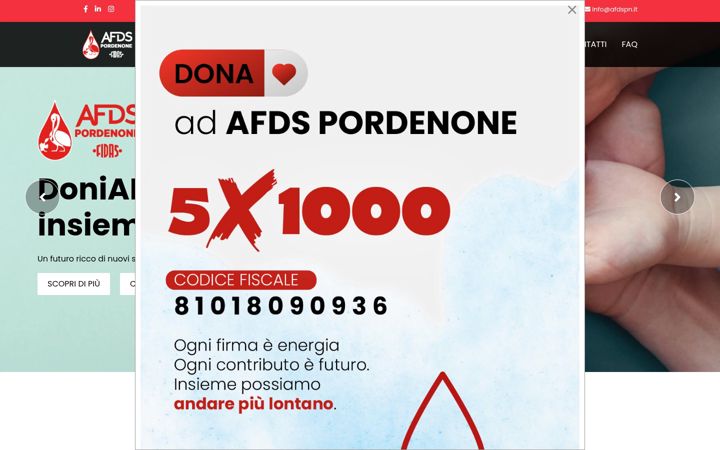 Screenshot of afdspn.it