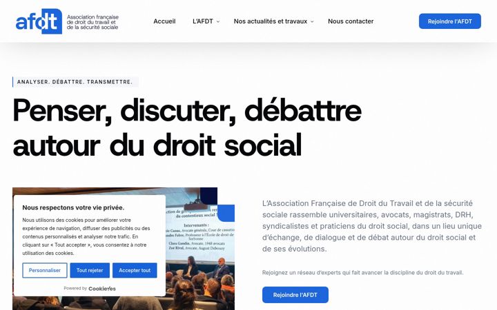 Screenshot of afdt-asso.fr