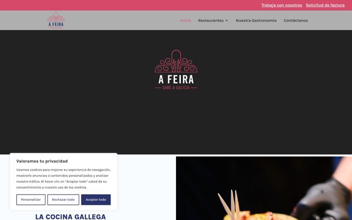 Screenshot ta' afeirapulperias.es
