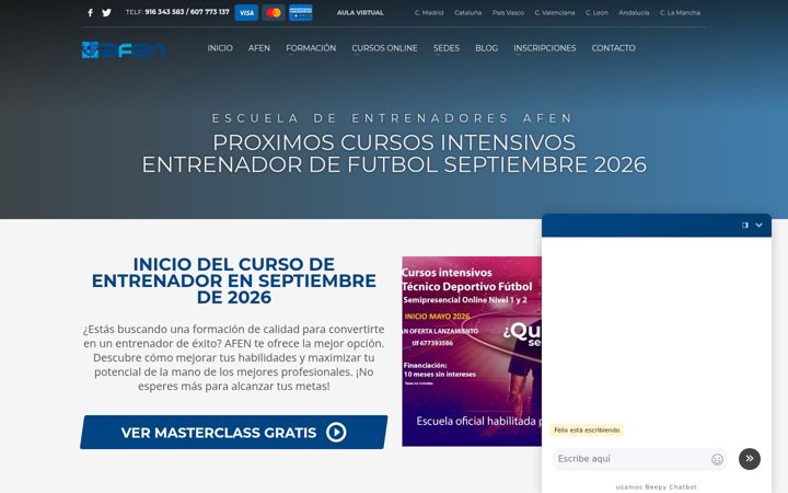 Screenshot of afentd.com