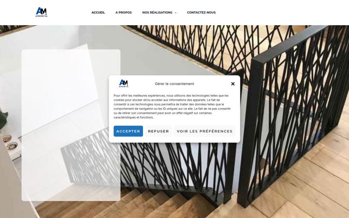 Screenshot ta' afermetal.com