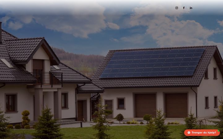 Screenshot of afesolar.no