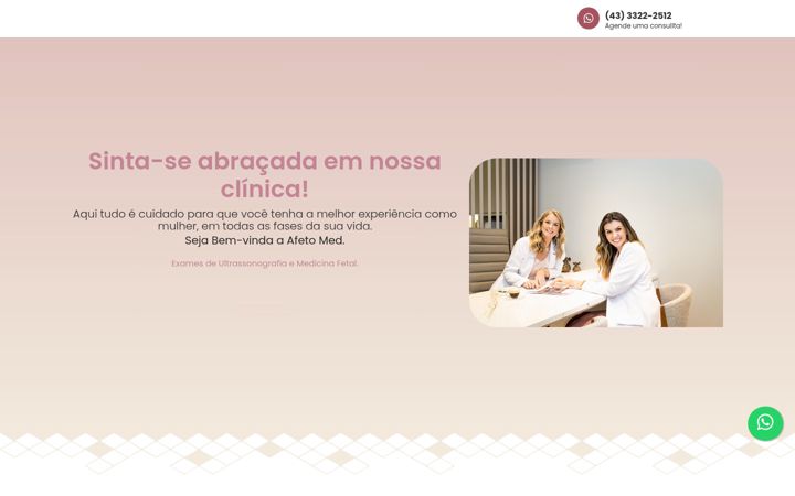 Screenshot of afetomed.com.br