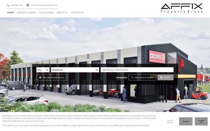 Screenshot του aff1xpropertygroup.com