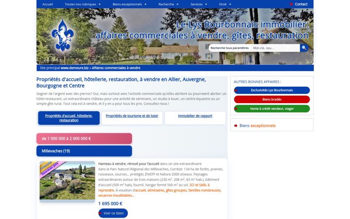 Screenshot of affaire-commerciale.biz