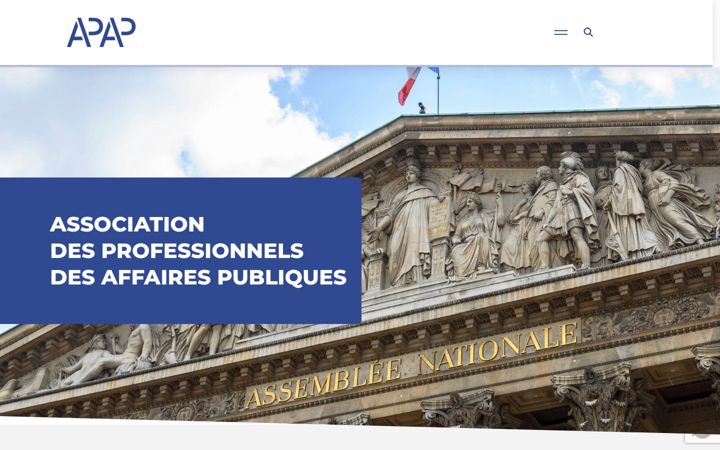 Screenshot ta' affairespubliques-asso.fr