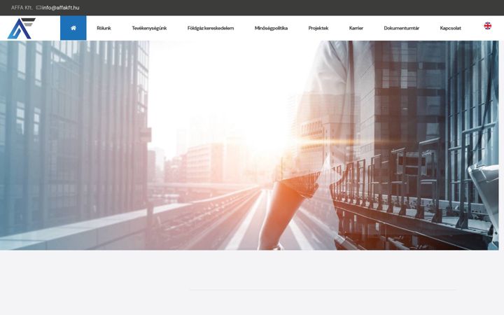 Screenshot of affakft.hu