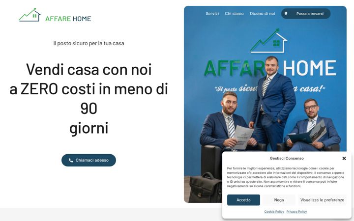 Screenshot di affarehome.it