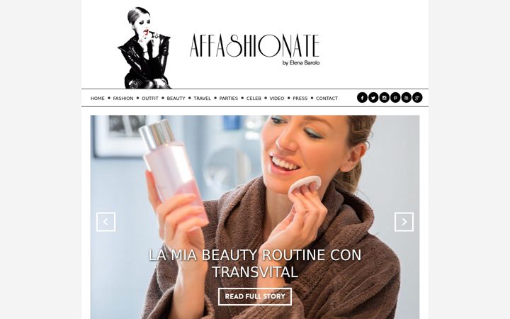 Screenshot ta' affashionate.com