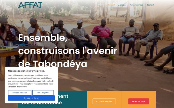 Screenshot of affat.org