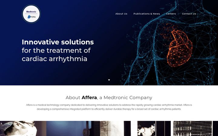 Screenshot of affera.com