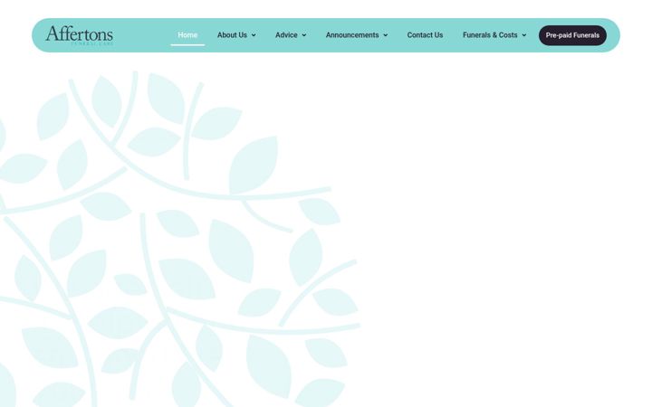 Screenshot of affertons.co.uk